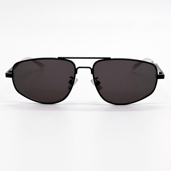 Bottega Veneta NEW BOTTEGA VENETA SUNGLASSES BV1125S 001 AVIATOR BLACK UNIS Size ONE SIZE - 4 Thumbnail