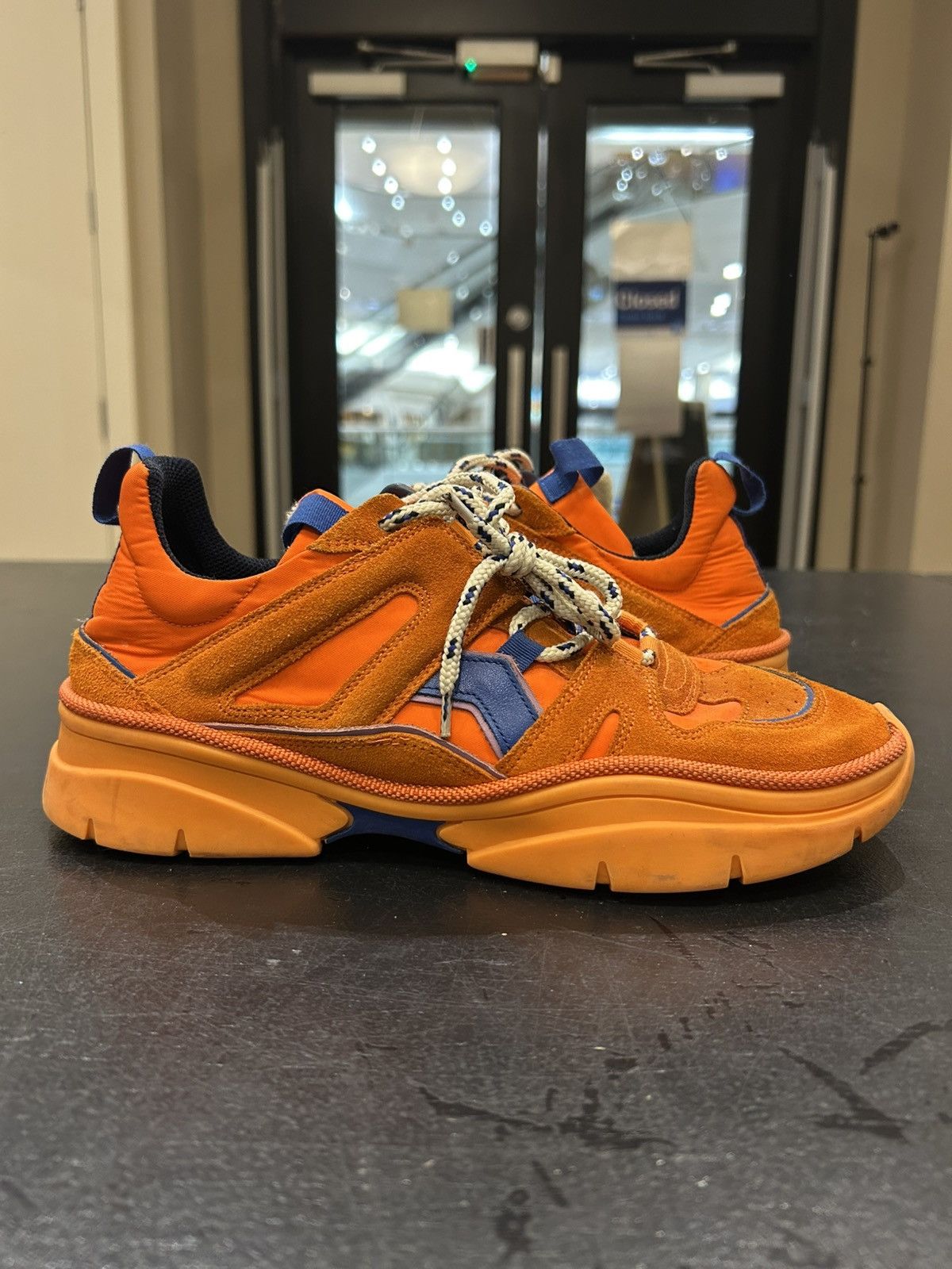 Isabel Marant Isabel Marant Kindsay Sneaker - Orange Blue Size US 8 / EU 41 - 2 Thumbnail