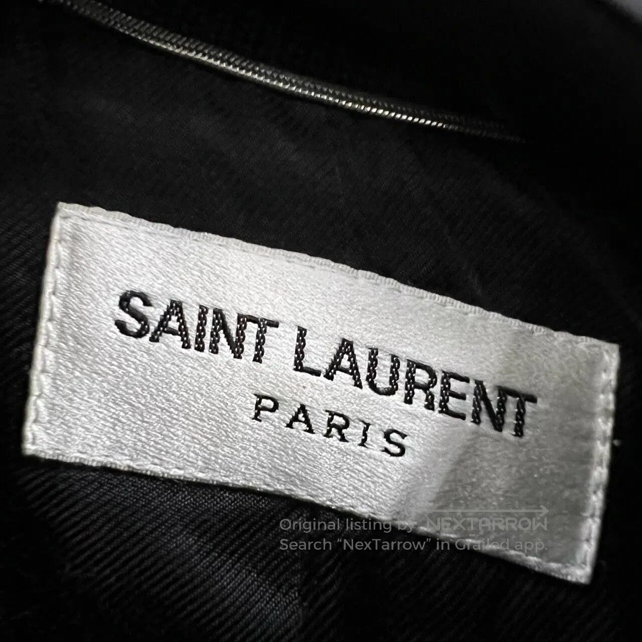 Saint Laurent Paris saint laurent black colorblock baseball jacket. Size US M / EU 48-50 / 2 - 4 Thumbnail