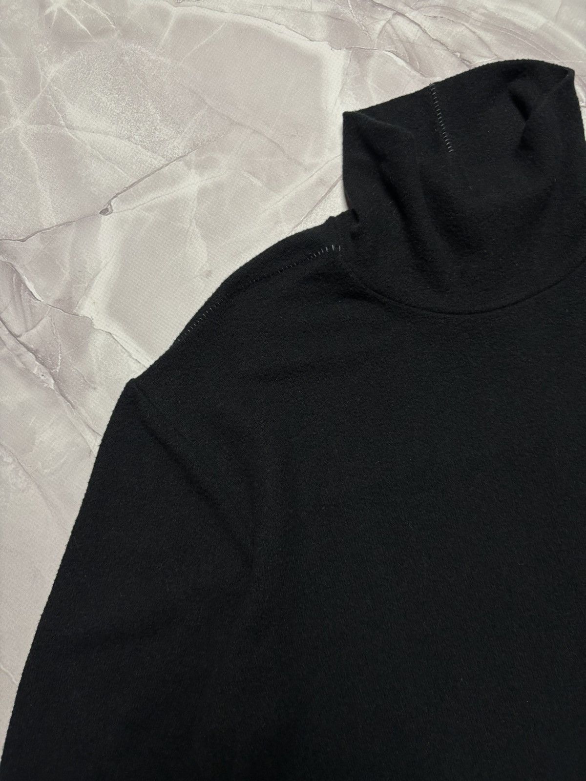 Thom Krom Thom/Krom High Collar Long Sleeve Viscose Stretch Darkwear M Size US M / EU 48-50 / 2 - 5 Thumbnail