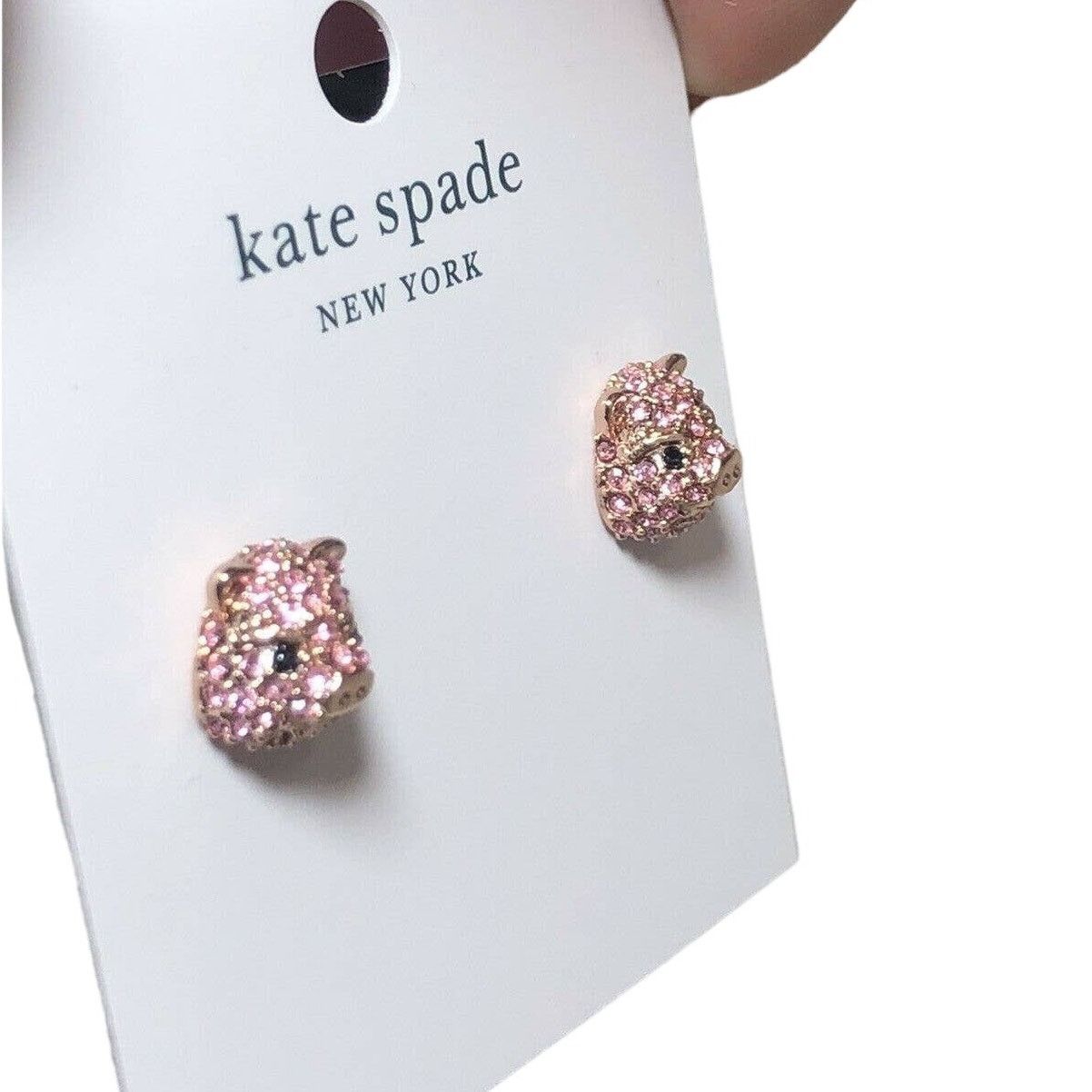 Kate Spade Kate Spade Pave 🐷 Pig Studs Earrings Size ONE SIZE - 3 Thumbnail