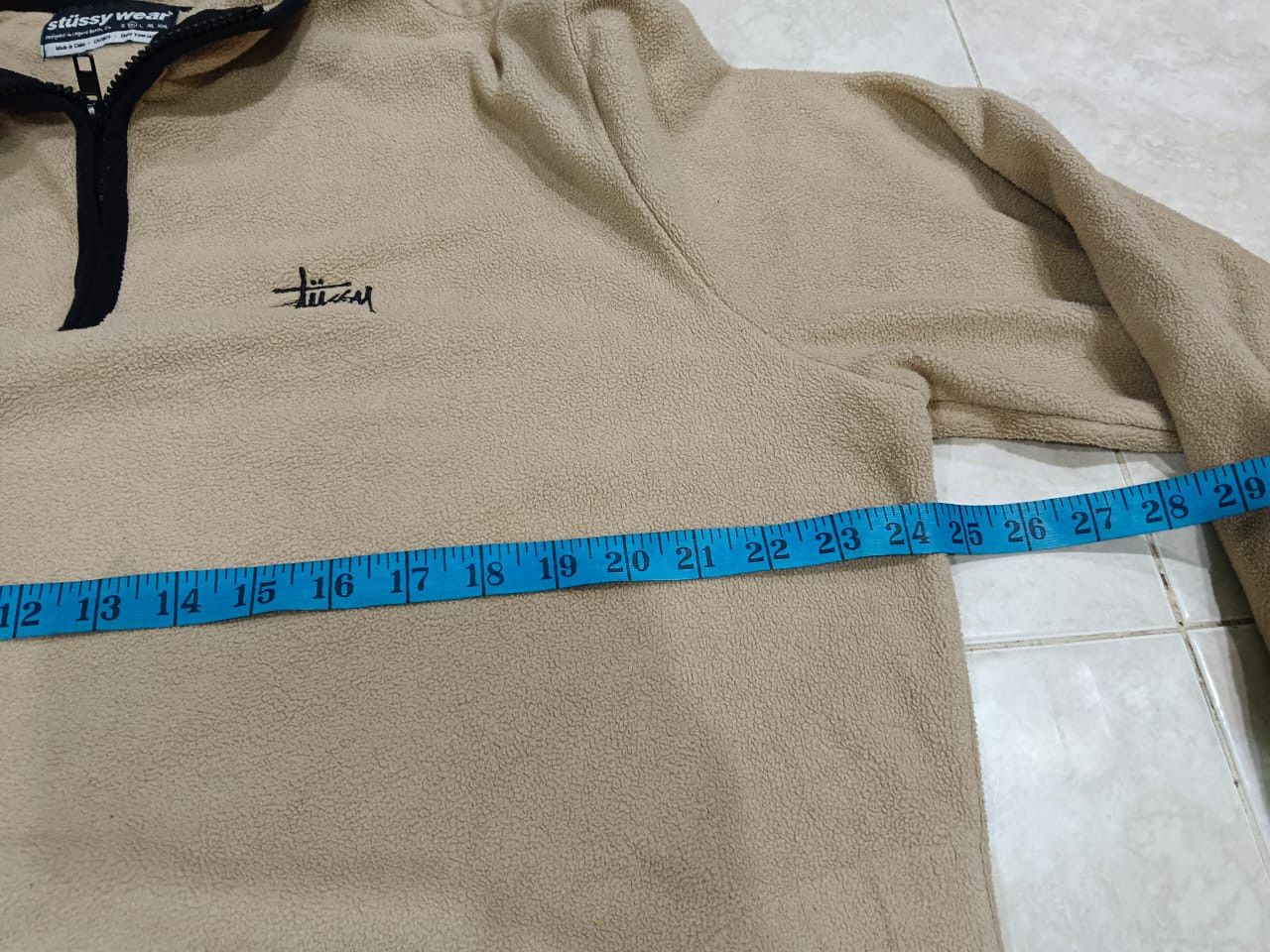 Stussy Stussy half zipper fleece Size US XL / EU 56 / 4 - 8 Thumbnail