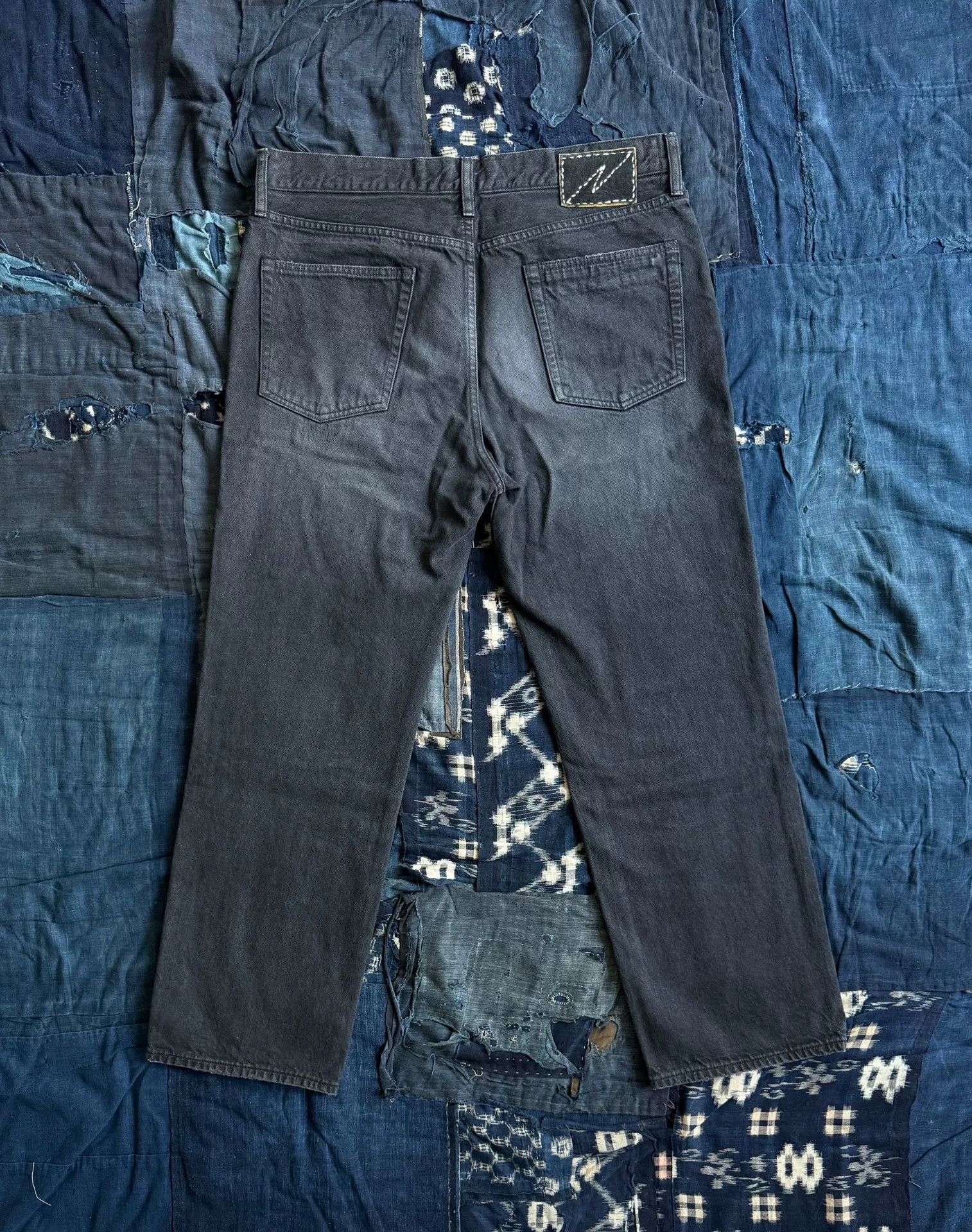 Visvim VISVIM Social Sculpture 10 Black Damaged Jeans Size US 28 / EU 44 - 2 Thumbnail