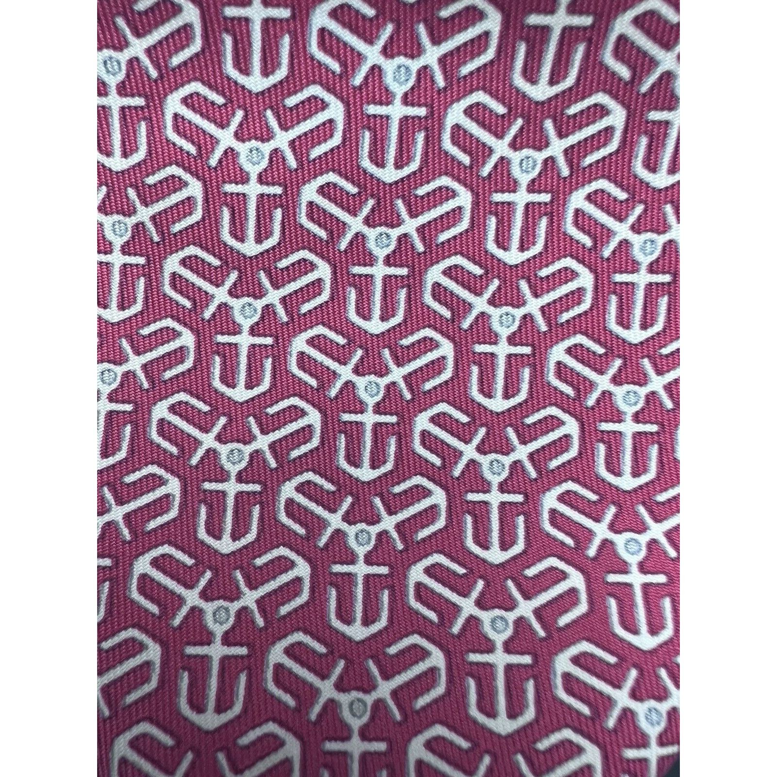 Donald Trump HERMES PARIS (7128 FA) MEN'S TIE 100% SILK MADE IN FRANCE Size ONE SIZE - 6 Thumbnail