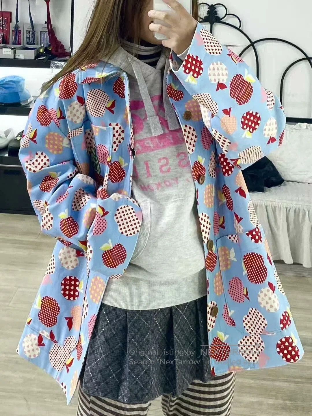 Gucci gucci men's apple print jacket. Size US M / EU 48-50 / 2 - 3 Thumbnail