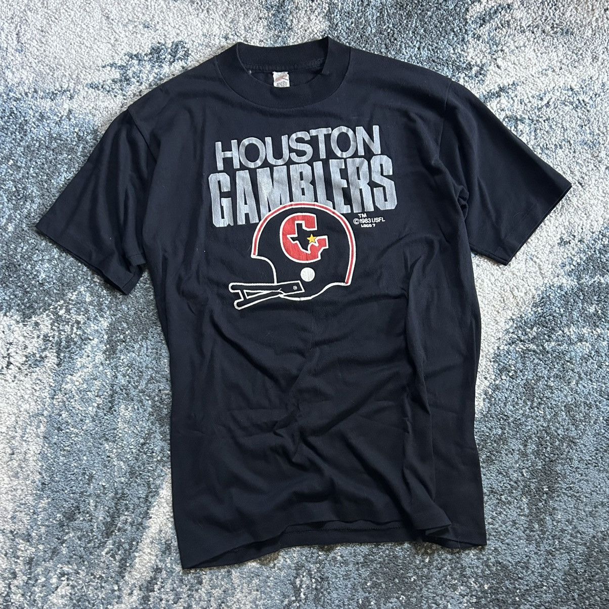 Keds 1983 USFL HEAVYWEiGHT HOUSTON GAMBLERS KEDSCO SiNGLE STiTCH Size US M / EU 48-50 / 2 - 1 Thumbnail