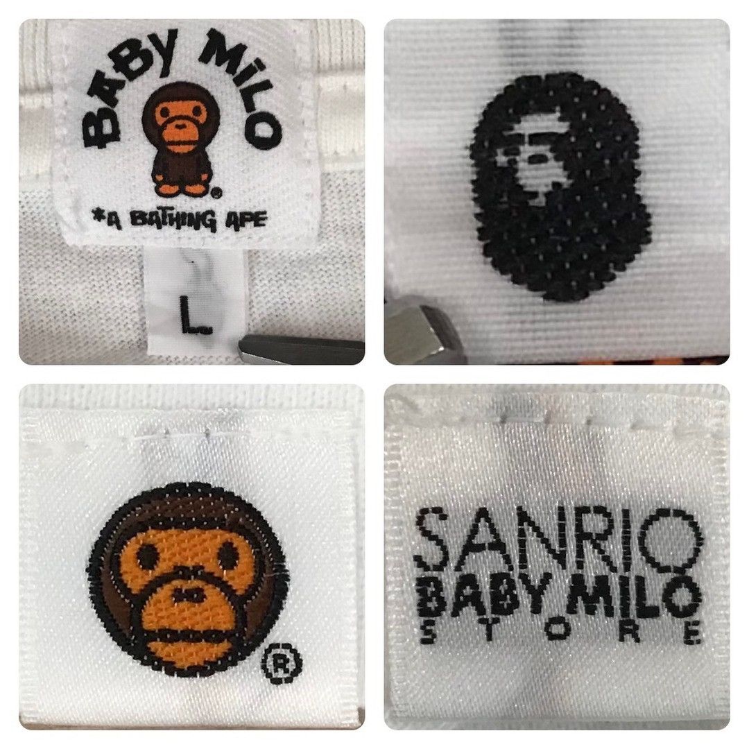 Bape 2010 BAPE × SANRIO Kitty MILO T-shirt a bathing ape NIGO Size US L / EU 52-54 / 3 - 5 Thumbnail
