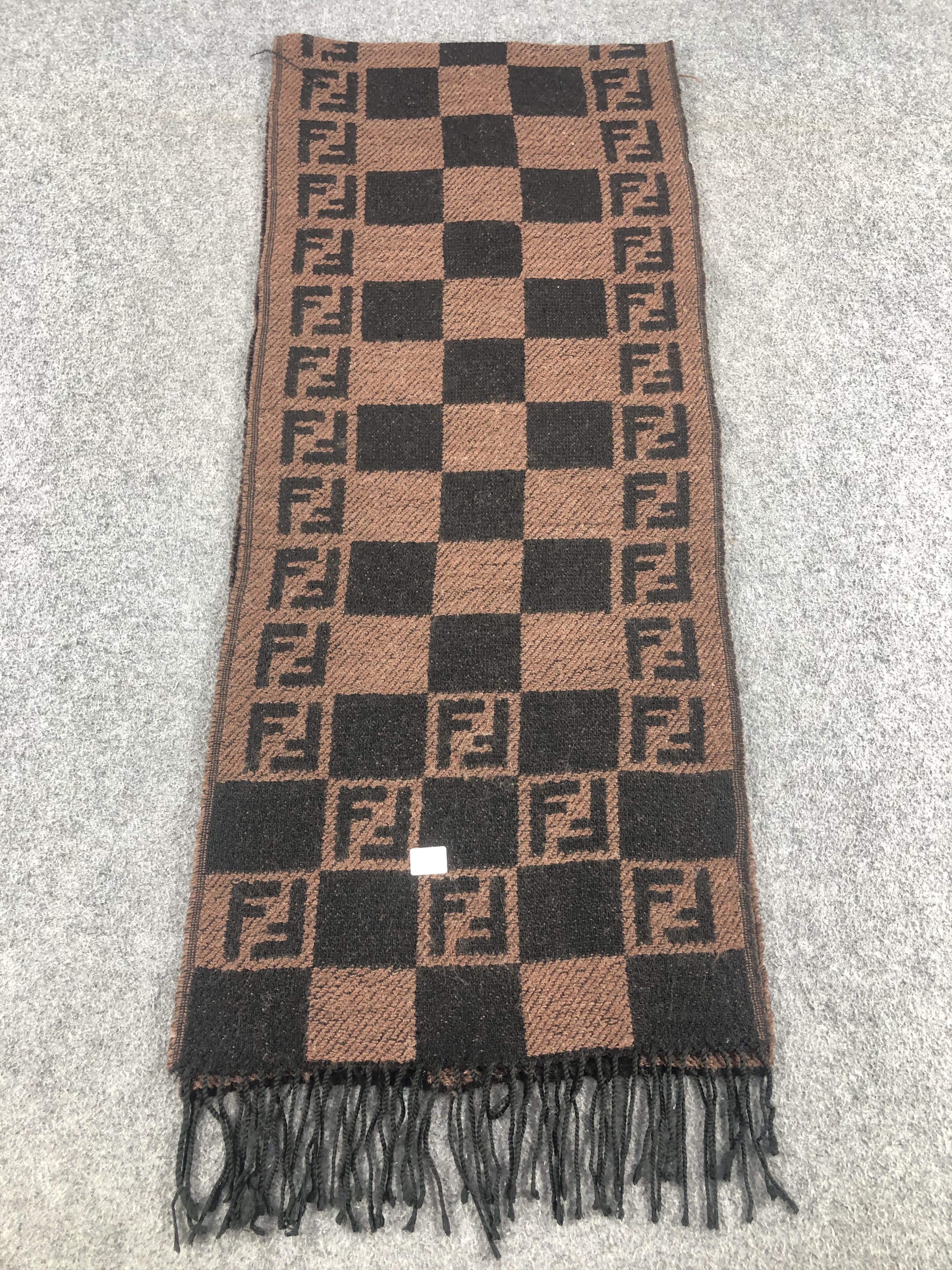 Fendi Fendi Monogram Scarf / Muffler / Neckwear Size ONE SIZE - 3 Thumbnail