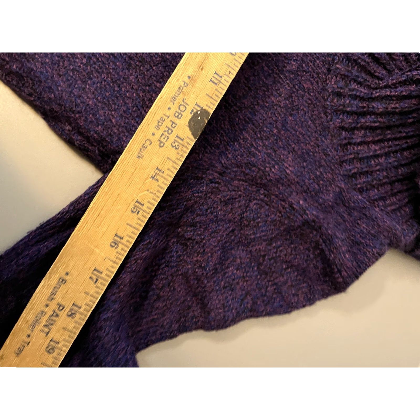 H&M H&M Sweater Shirt Women Cowl Neck Hi-Lo Long Sleeve Purple Pullover Size S Small Regular Solid 000 Size S / US 4 / IT 40 - 5 Thumbnail