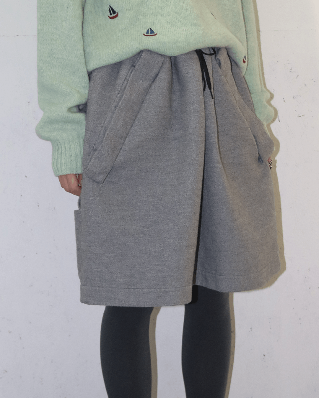 Bernhard Willhelm Bernhard Willhelm Chou Chou Skirt Grey Size 25" / US 0 / IT 36 - 3 Thumbnail
