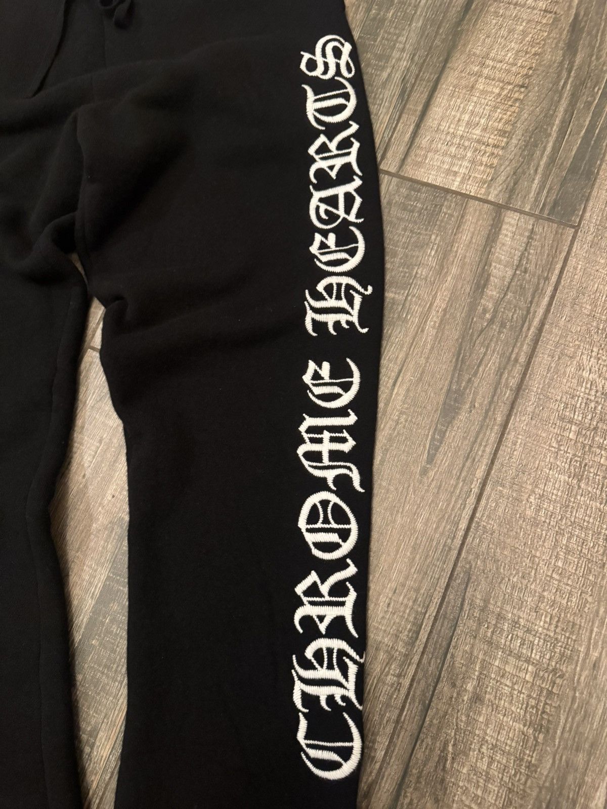 Chrome Hearts Chrome Hearts Knit Cashmere Script Sweatpants Size US 32 / EU 48 - 2 Thumbnail