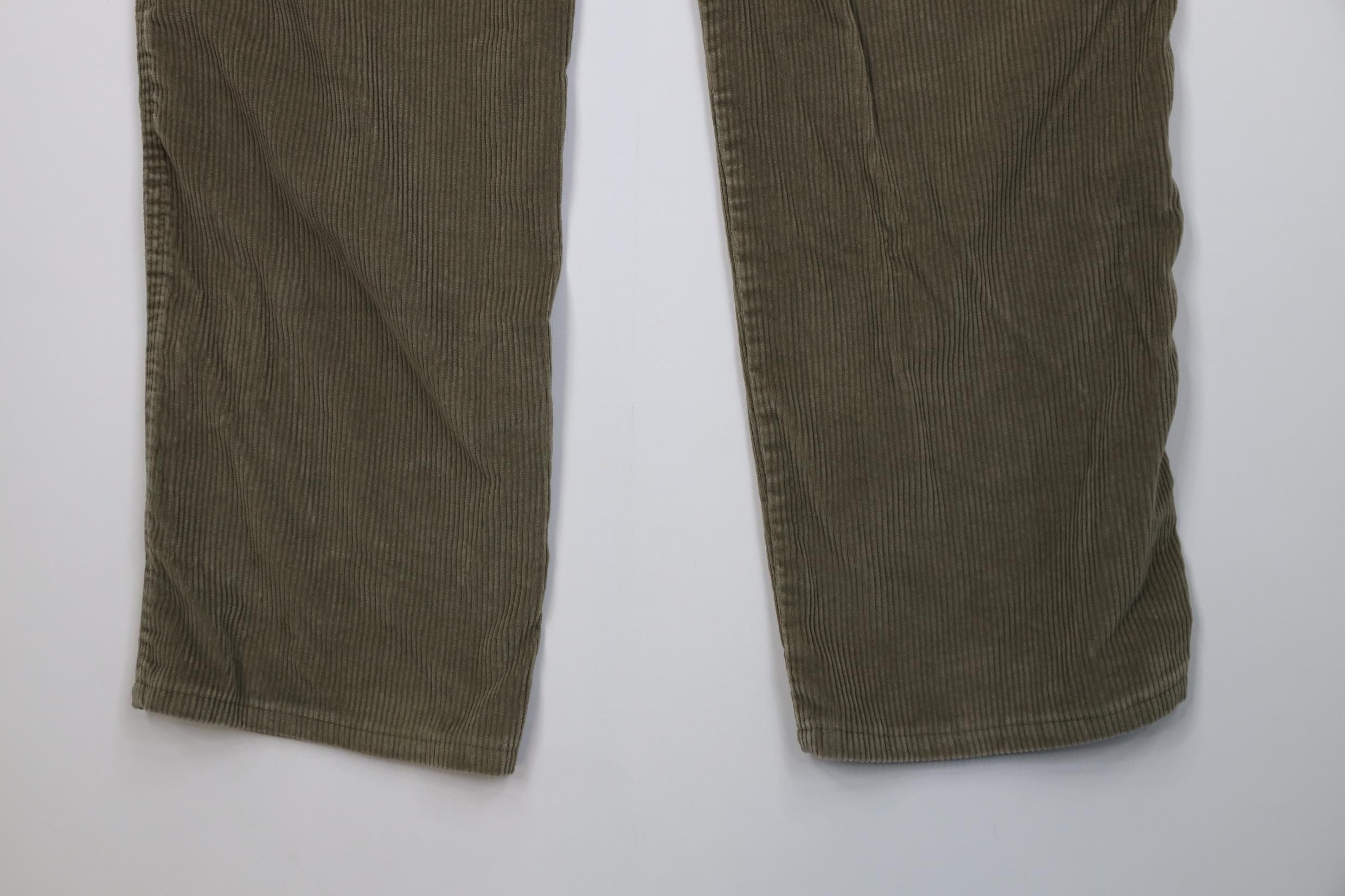Lands' End Vintage 90s Lands End Utility Corduroy Wide Leg Pants USA Size US 38 / EU 54 - 12 Thumbnail