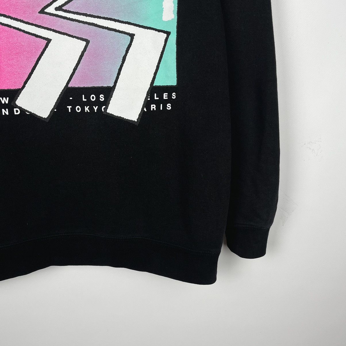 Stussy Vintage Y2K Stussy Big Logo Hoodie Black Size S Size US S / EU 44-46 / 1 - 3 Thumbnail