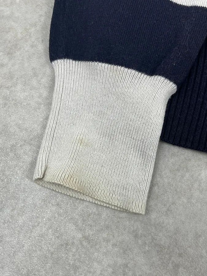 Dries Van Noten Dries Van Noten Navy & White Striped Sweater Size S / US 4 / IT 40 - 10 Thumbnail