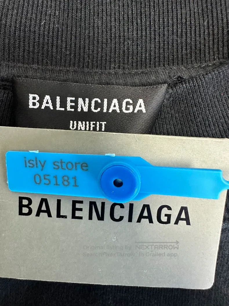 Balenciaga Balenciaga Letter Print Crew Neck Long Sleeve Hoodie Size US M / EU 48-50 / 2 - 4 Thumbnail