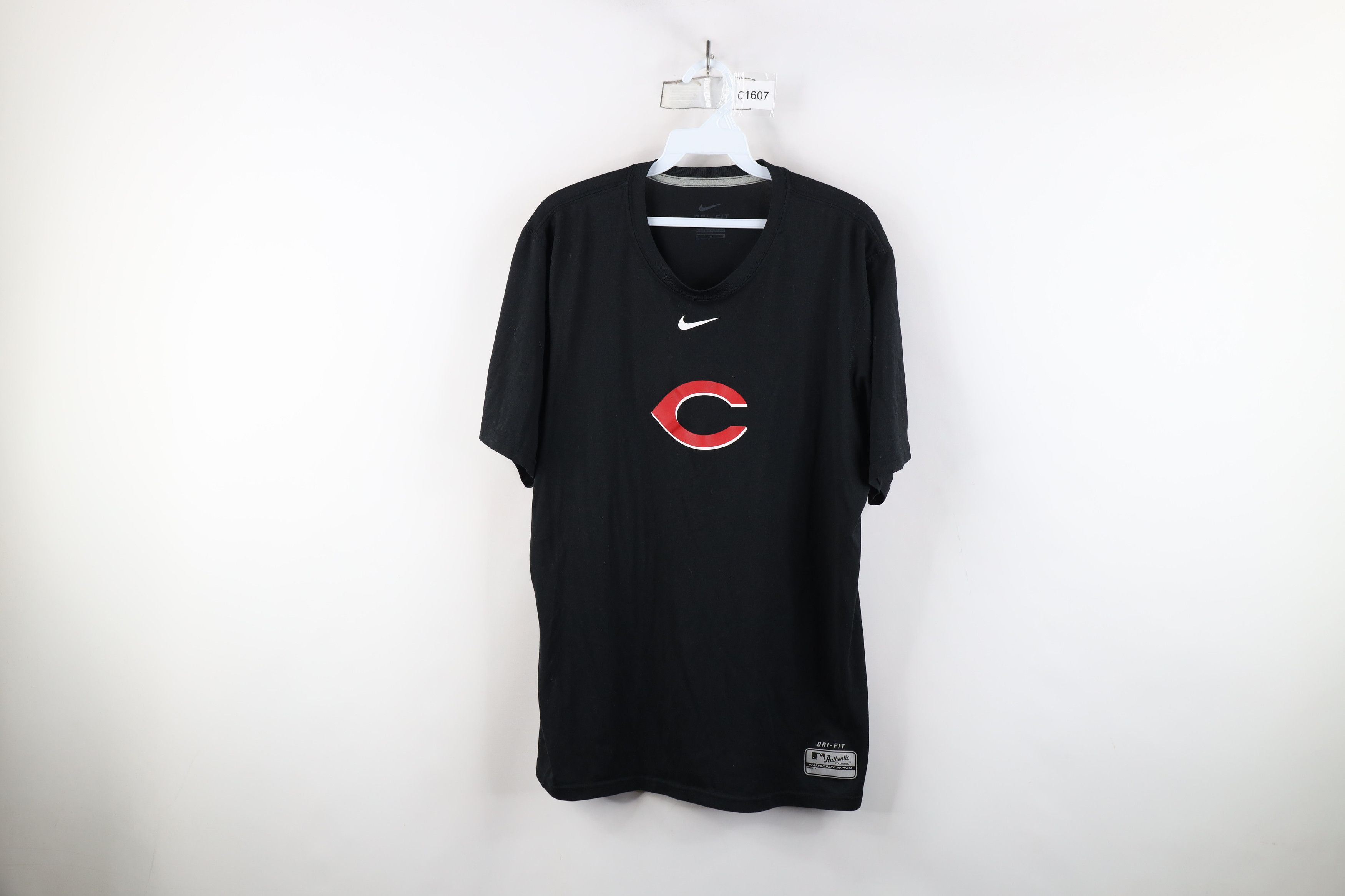 Nike × Vintage Vintage Y2K Nike Swoosh Cincinnati Reds Baseball T-Shirt Size US M / EU 48-50 / 2 - 1 Thumbnail