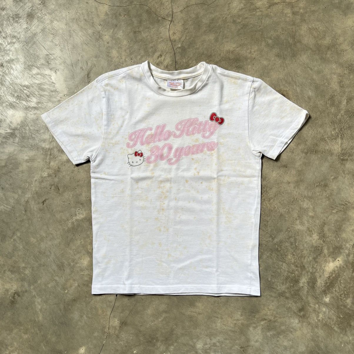Anime 2000s Hello Kitty Sanrio 30 Years T-Shirt Size M / US 6-8 / IT 42-44 - 1 Thumbnail