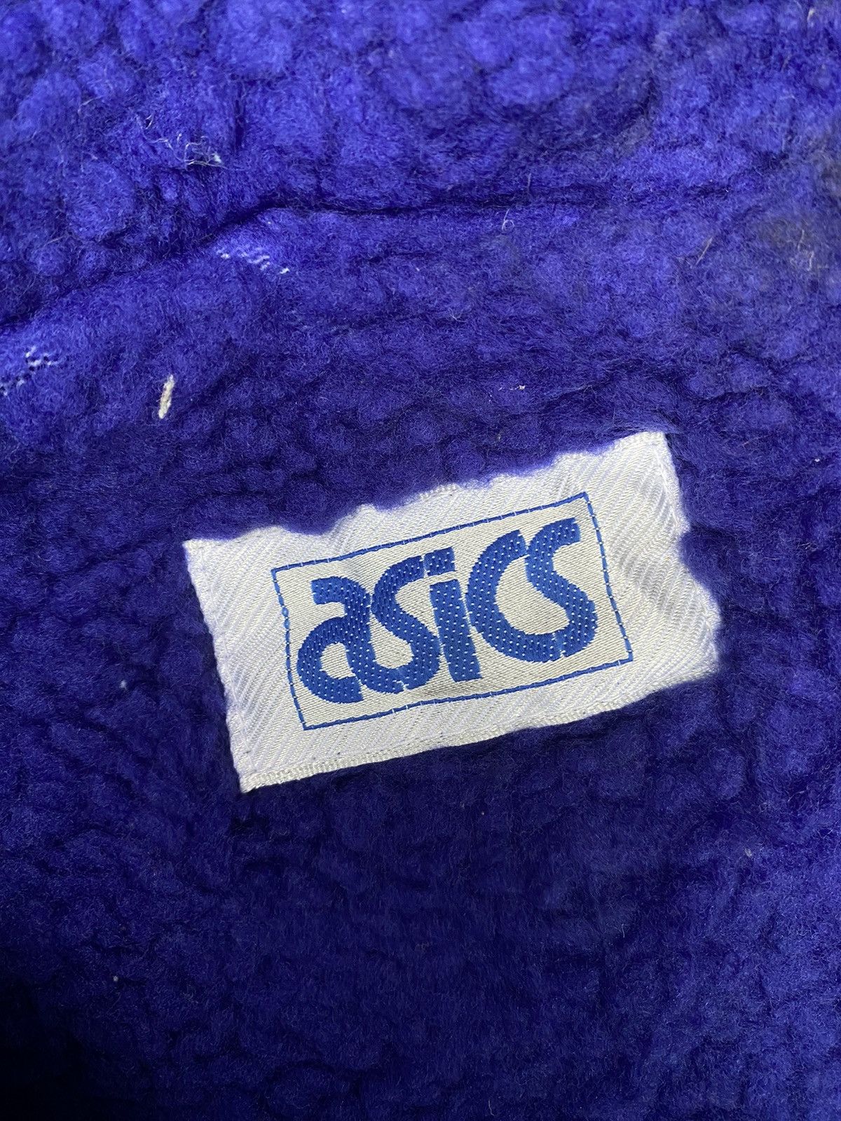 Asics Vintage Asics Recoder Woven Spellout Sherpa Jacket Size US M / EU 48-50 / 2 - 8 Thumbnail