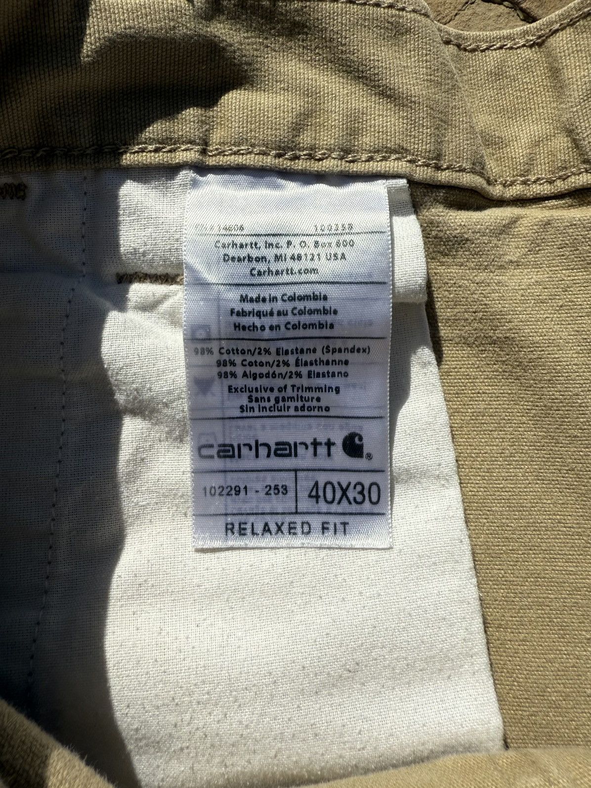 Carhartt × Vintage Vintage Carhartt Jeans Size US 40 / EU 56 - 2 Thumbnail