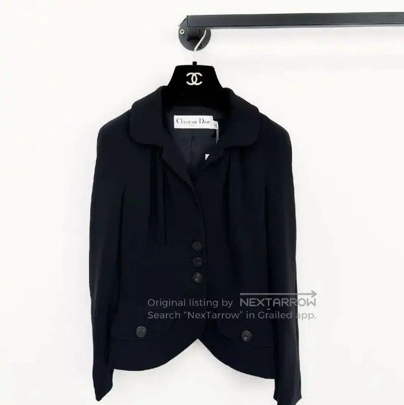 Dior Dior Black Women's Spring Autumn Trench Coat . Size S / US 4 / IT 40 - 1 Thumbnail