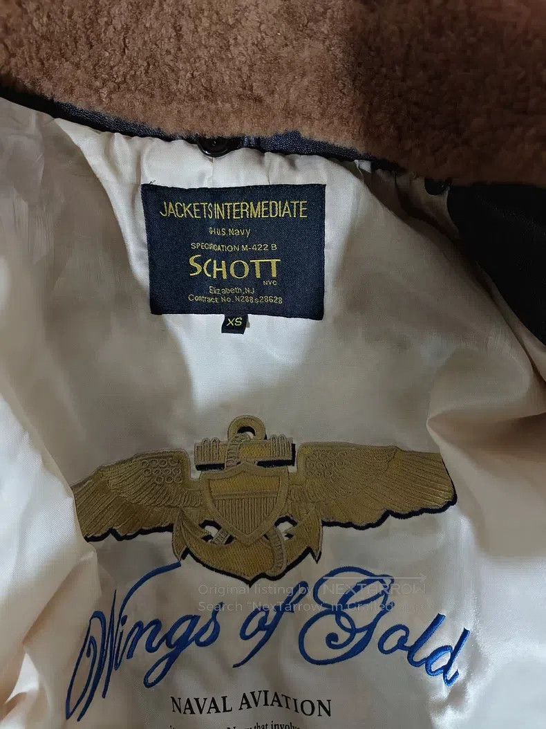 Schott Schott G1 flight jacket Size US XS / EU 42 / 0 - 3 Thumbnail