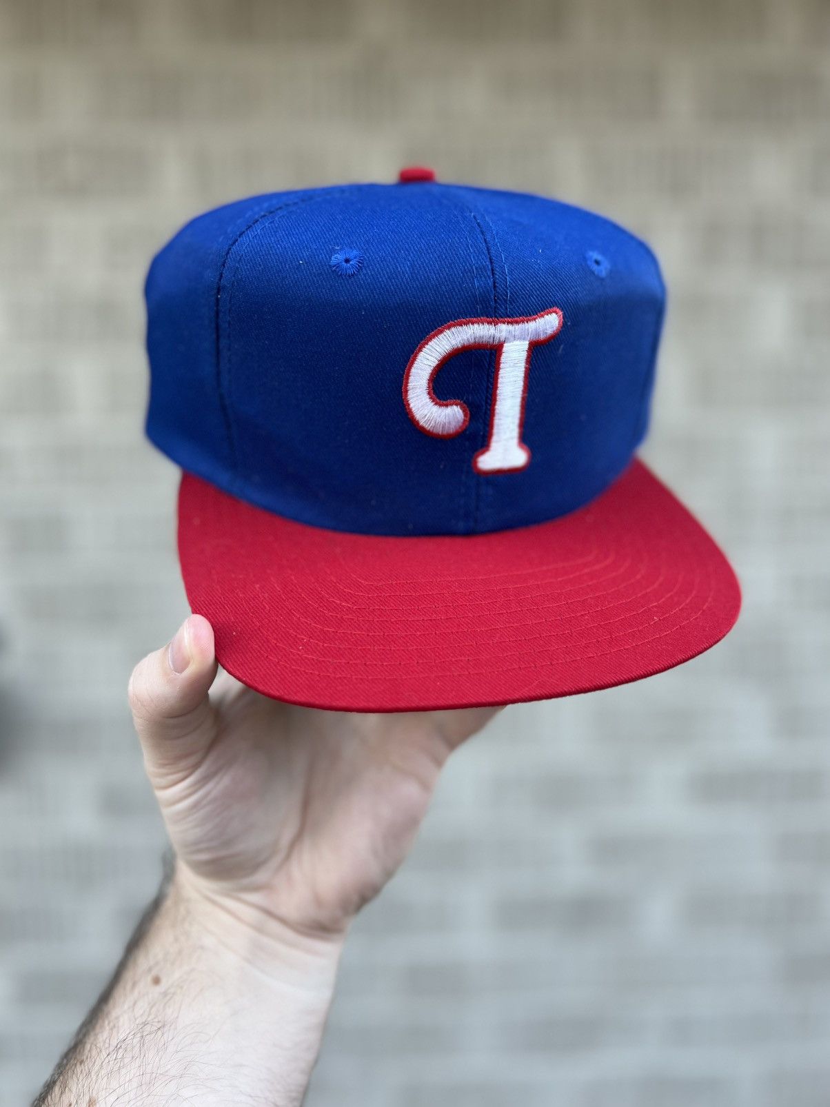 Sports Specialties Vintage 90’s Texas Rangers MLB SnapBack Hat Size ONE SIZE - 1 Thumbnail
