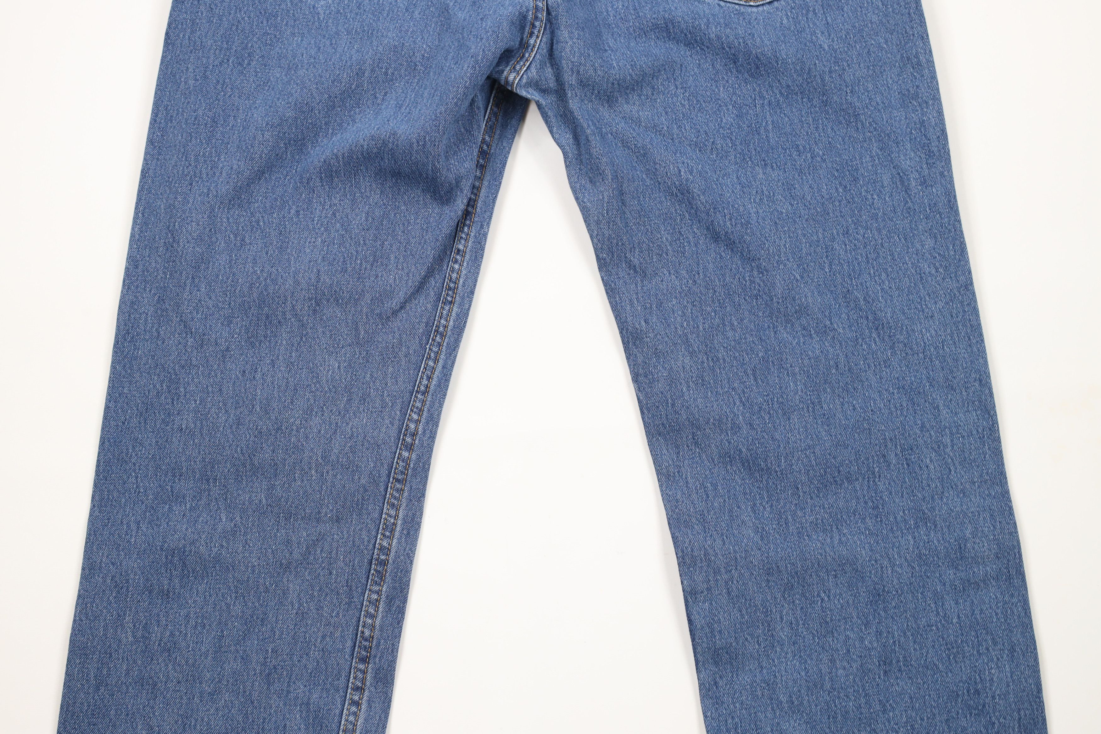 Levi's × Vintage Vintage Y2K Levis 505 Fit Straight Leg Denim Jeans Blue Size US 38 / EU 54 - 12 Thumbnail