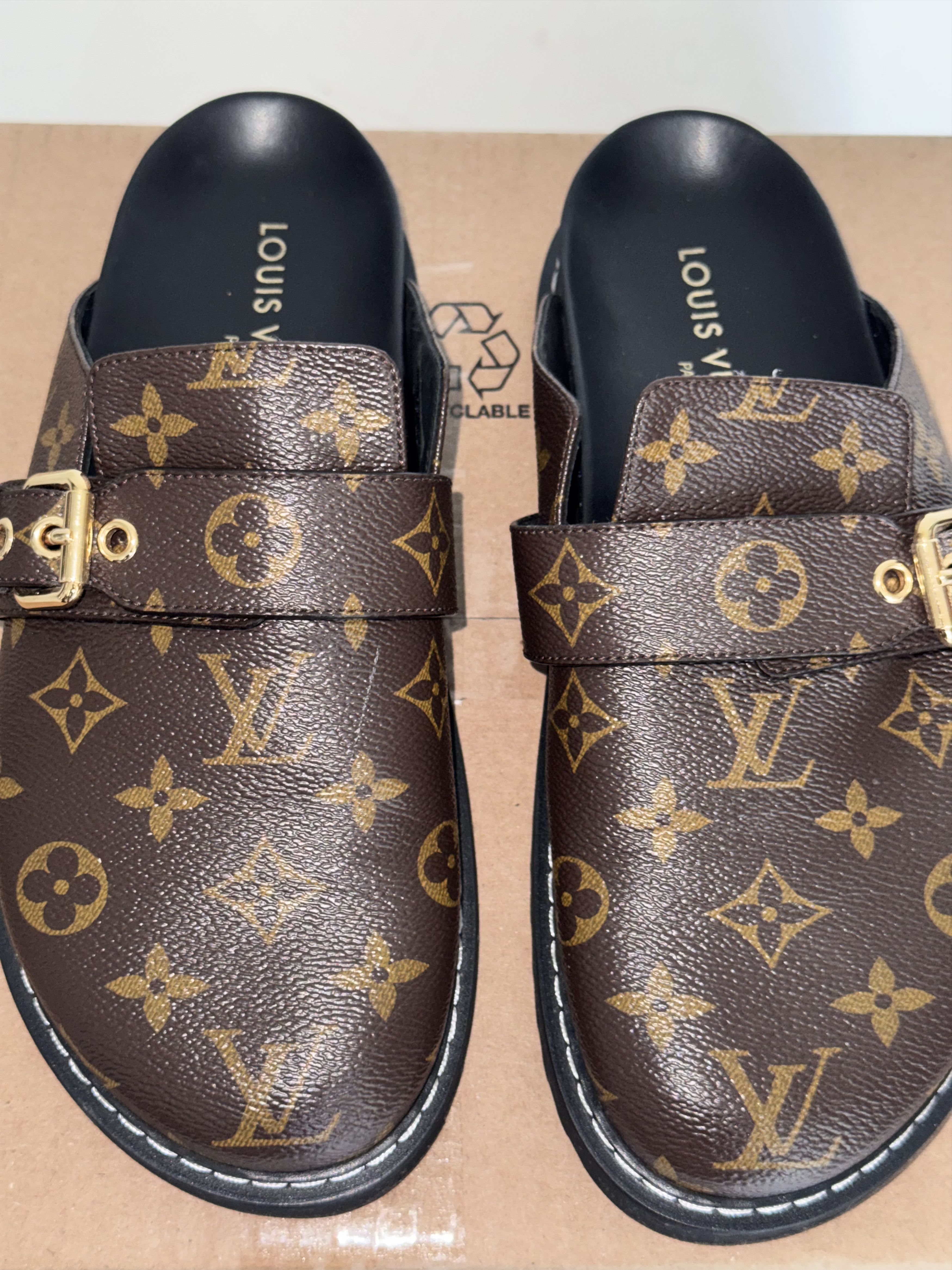 Louis Vuitton Louis Vuitton Monogram Birkenstock Sandals/ Clog Size US 9 / IT 39 - 7 Thumbnail