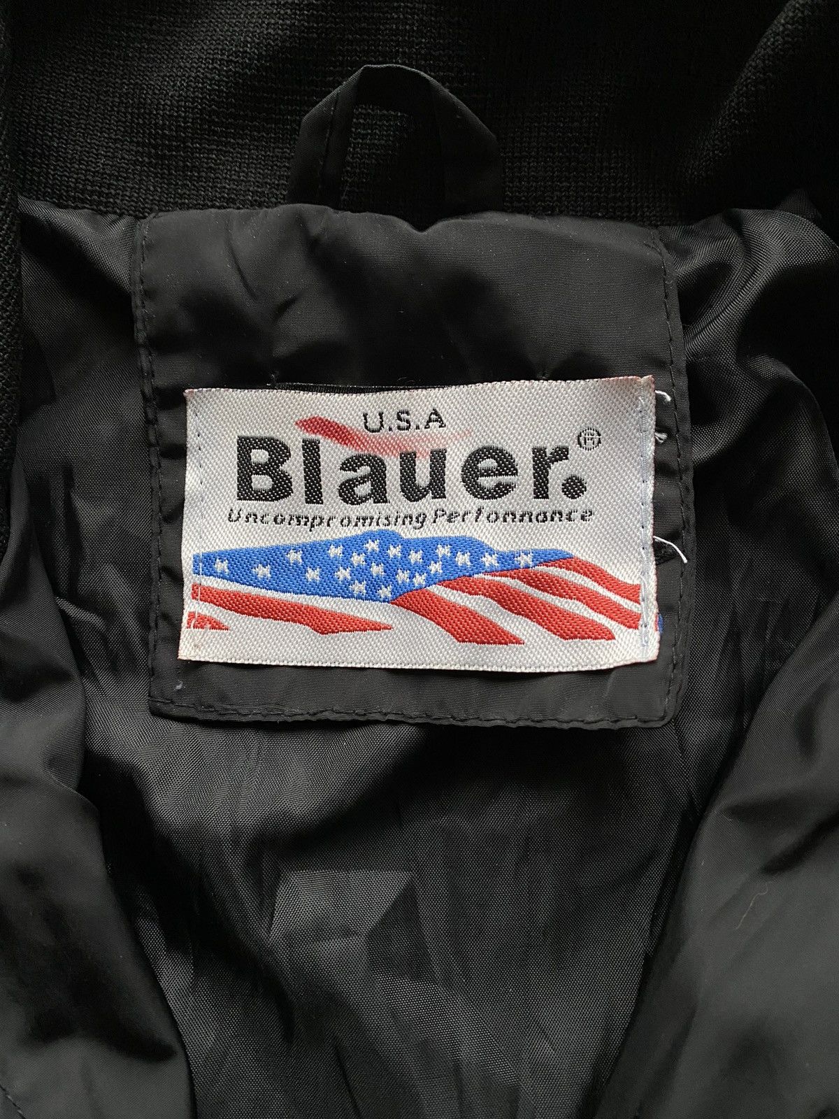 Vintage Vintage 90s Blauer USA Black Military Bomber Jacket Rare Y2K Size US M / EU 48-50 / 2 - 6 Thumbnail