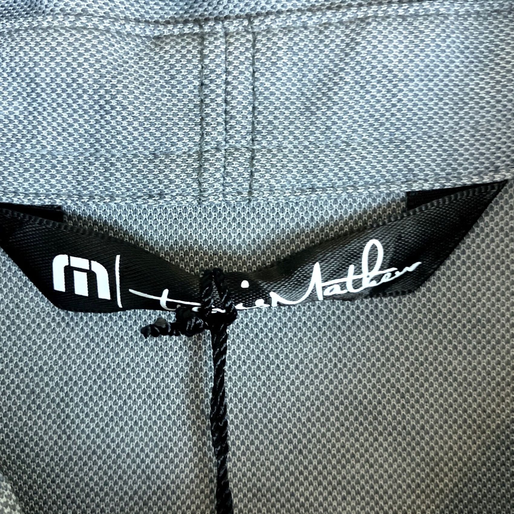 TravisMathew Travis Mathew Womens Shirt Polo Gray Short Sleeve Pima Cotton Blend Medium Clothes Athleisure Workwear Shirt Belts? Size M / US 6-8 / IT 42-44 - 6 Thumbnail