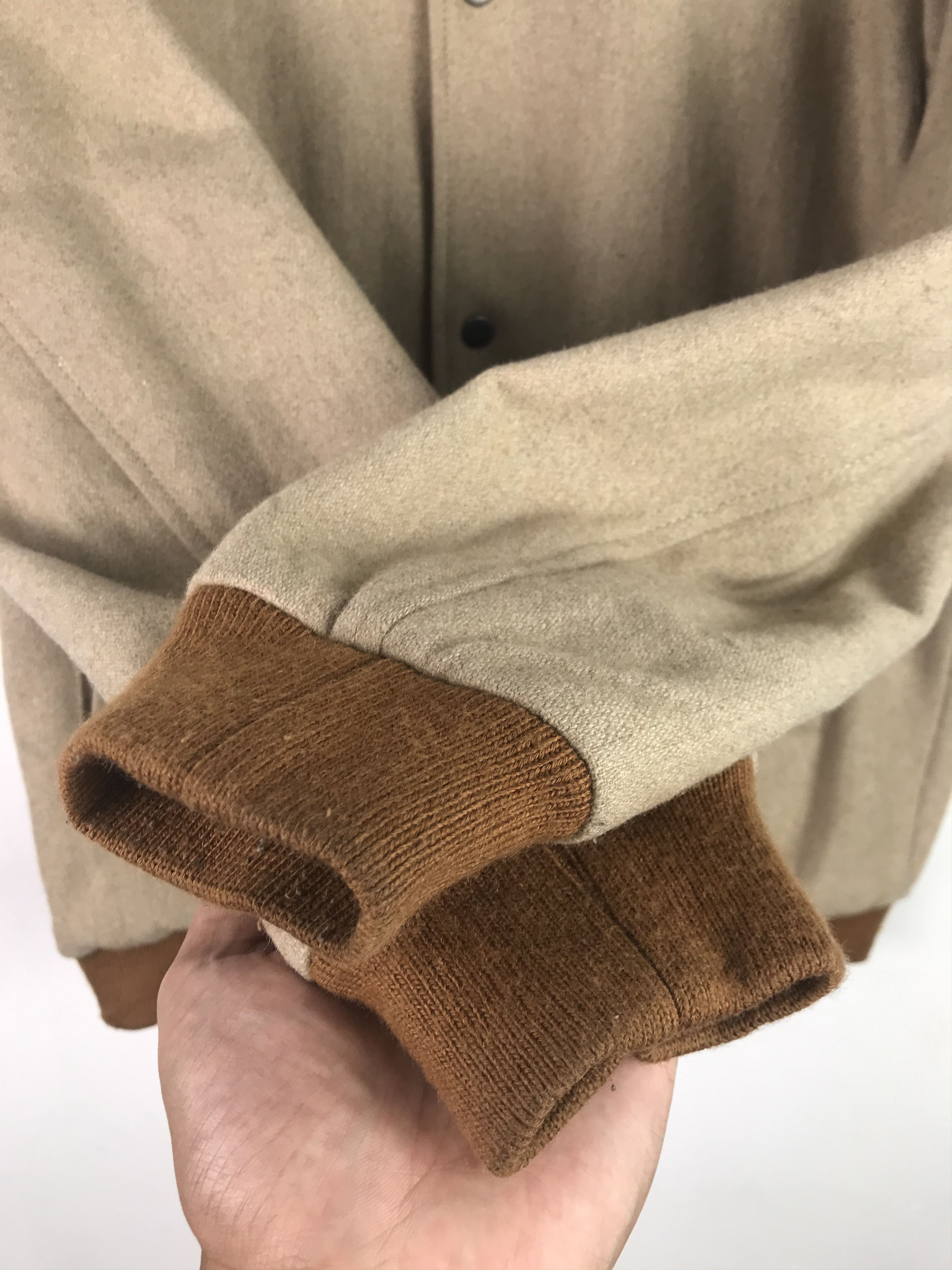 Japanese Brand × Vintage Vintage Wool Bomber Jacket Full Button Size US M / EU 48-50 / 2 - 6 Thumbnail