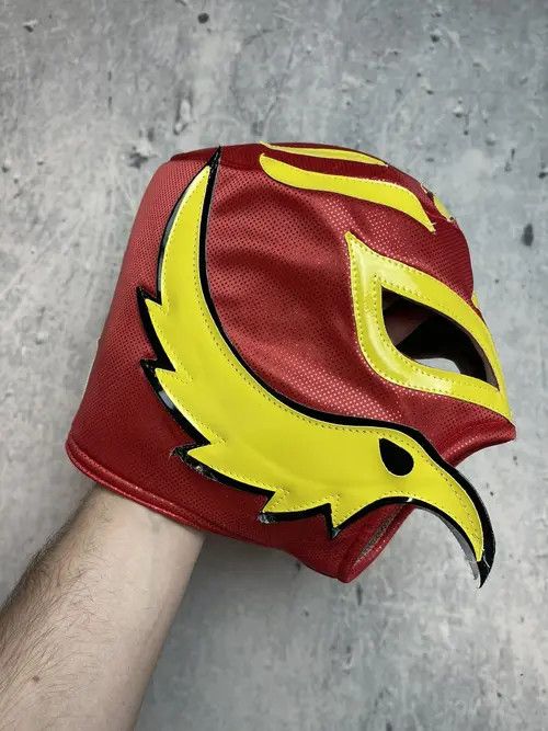 WWE Akasaka x Kudou Ray Misterio 619 mask WWE balaclava rare Size ONE SIZE - 5 Thumbnail