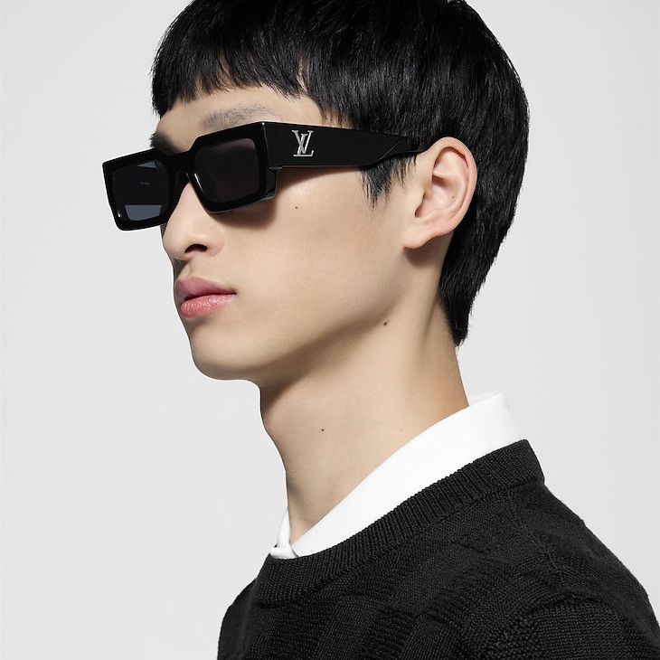 Louis Vuitton LV Clash Low Square Sunglasses Size ONE SIZE - 4 Thumbnail
