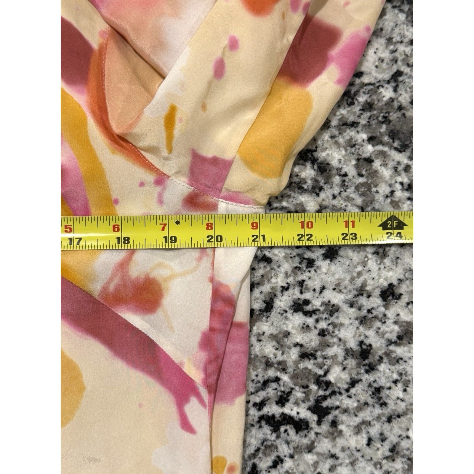 Vintage VINTAGE Akris Punto Blouse Women's 10 Floral Silk Long Sleeve Casual Party Summer Spring Fall Size L / US 10 / IT 46 - 2 Thumbnail