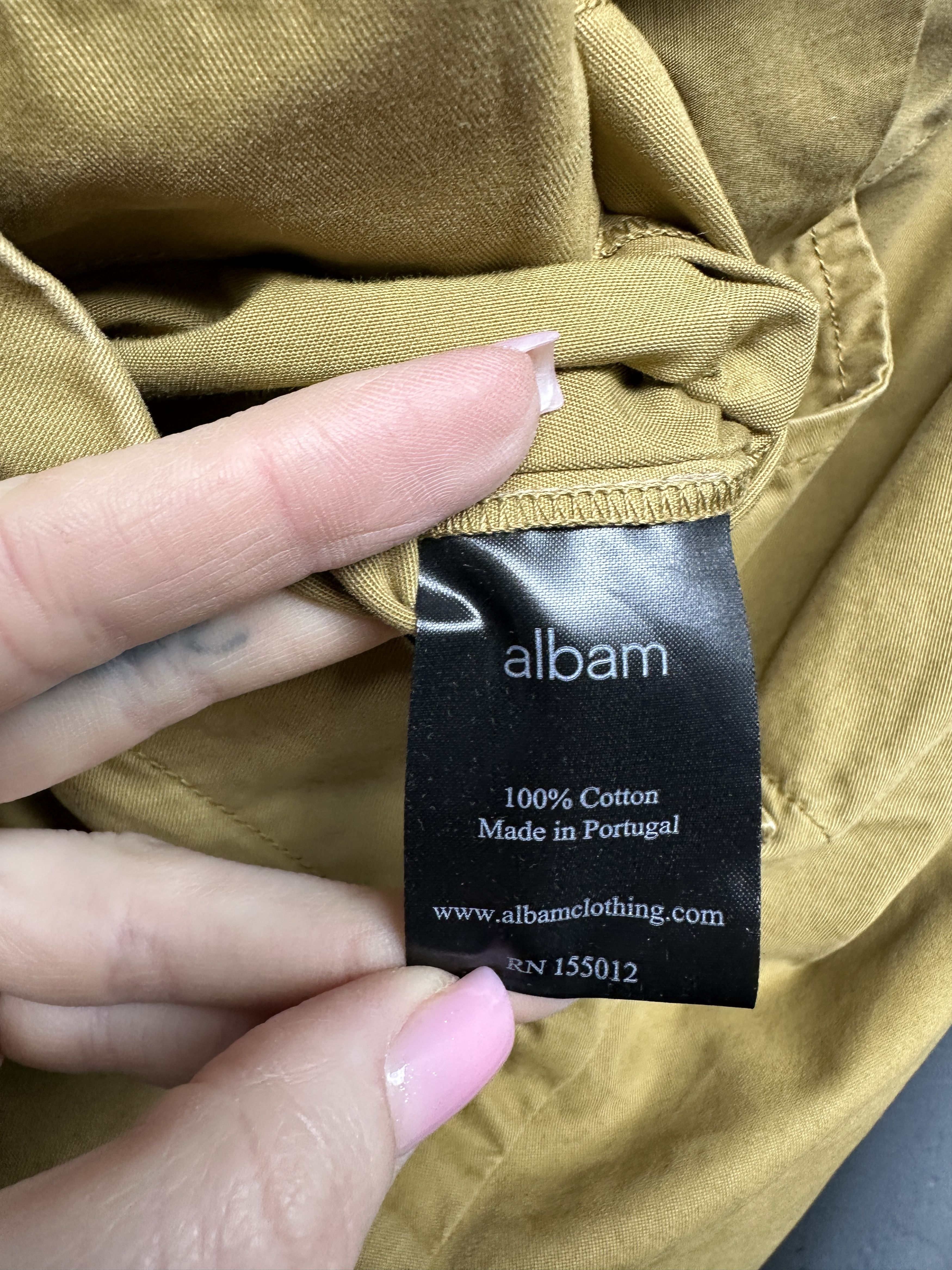 Albam Albam Mens Cotton Cargo Utility Jacket Size US S / EU 44-46 / 1 - 4 Thumbnail