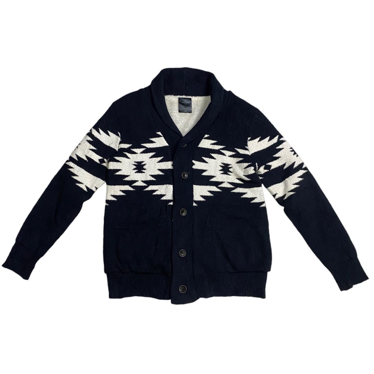 Japanese Brand × Native Amorte native navajo fleece cardigan Size US L / EU 52-54 / 3 - 5 Thumbnail