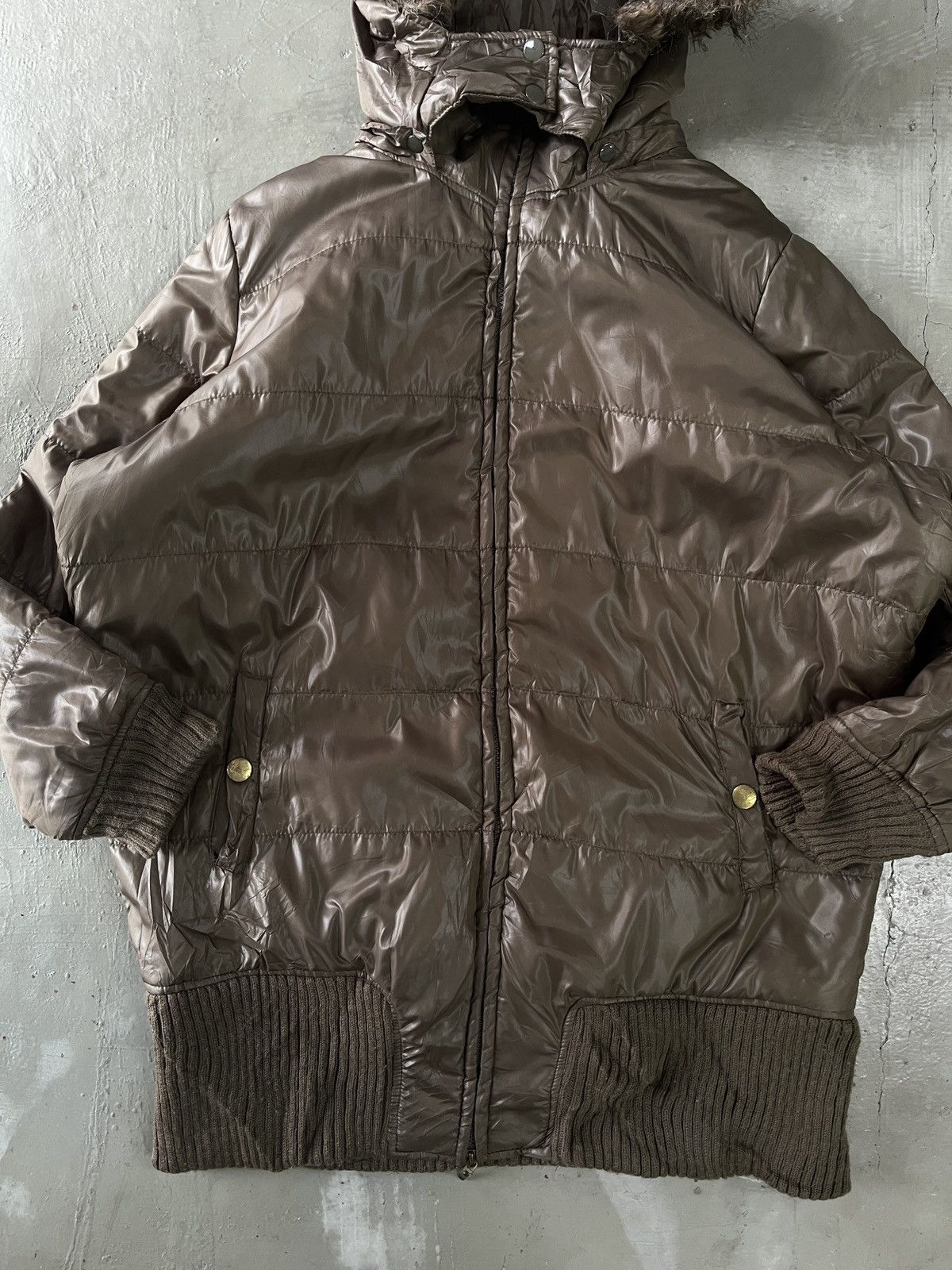 GOA GOA Style Military Bono Vkei Apocalypse Fur Nylon Jacket LGB Size US L / EU 52-54 / 3 - 7 Thumbnail