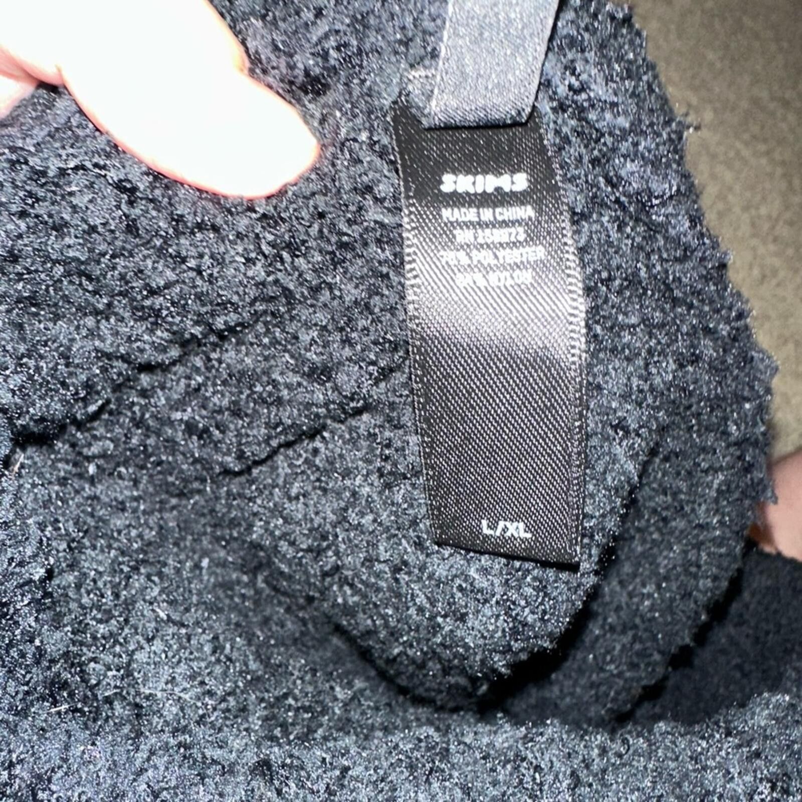 Swims SKIMS Black Cozy Knit Shorts Size 36" / US 14 / IT 50 - 5 Thumbnail