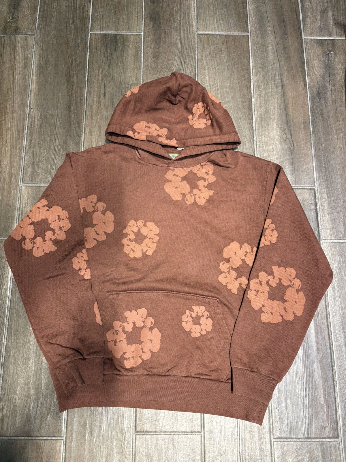 DENIM TEARS Denim Tears Mono Cotton Wreath Hoodie Brown Size US L / EU 52-54 / 3 - 1 Thumbnail
