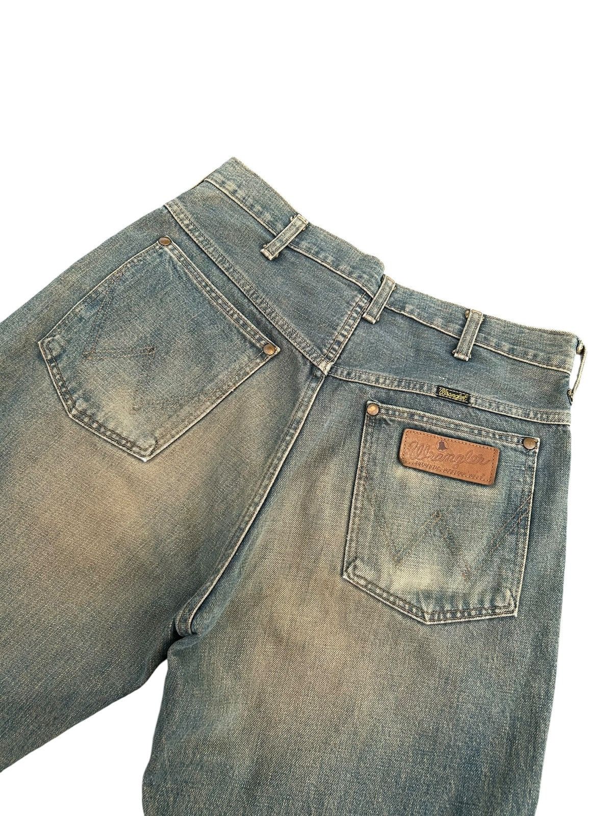 Kapital Vintage Wrangler Selvedge Rusty Distressed Denim Jeans Size US 30 / EU 46 - 4 Thumbnail