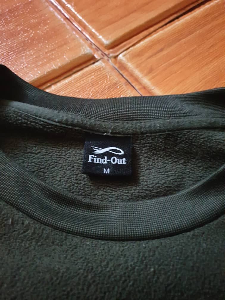 Japanese Brand Find out green military fleece Sweater Size US M / EU 48-50 / 2 - 2 Thumbnail