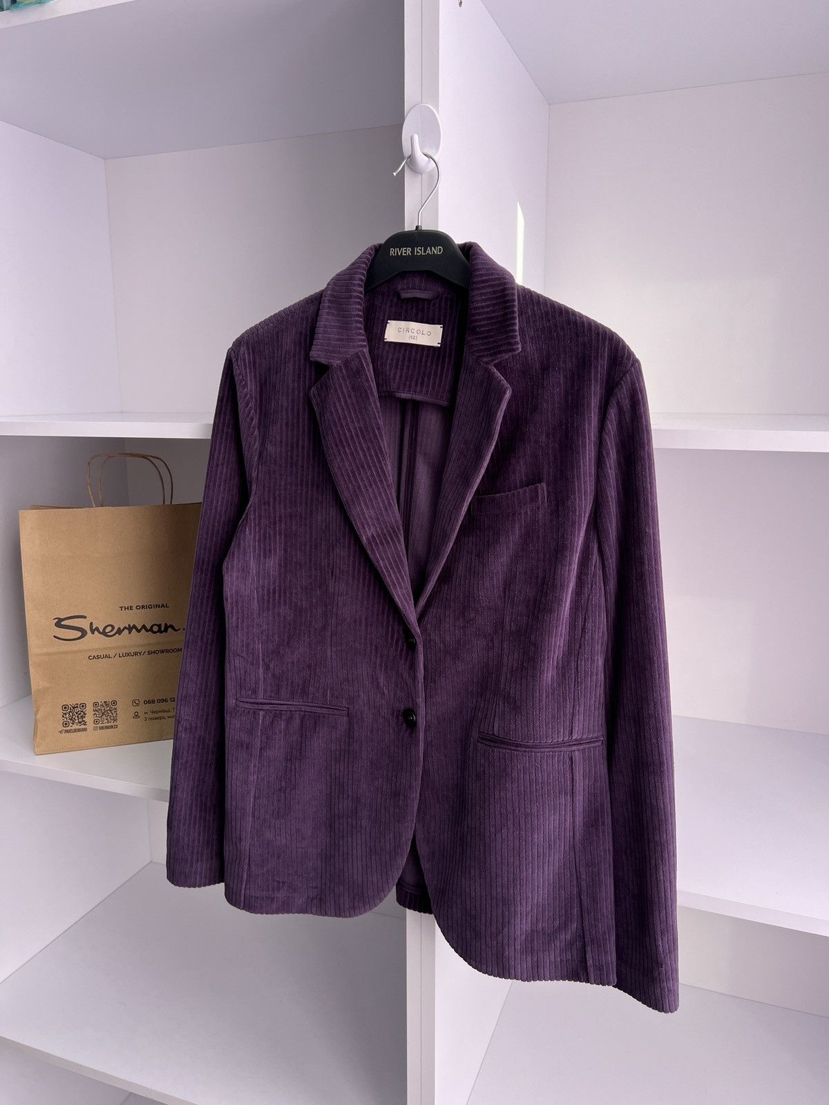 Circolo 1901 × Designer × Vintage Vintage Circolo Velvet Blazer Size 40L - 5 Thumbnail