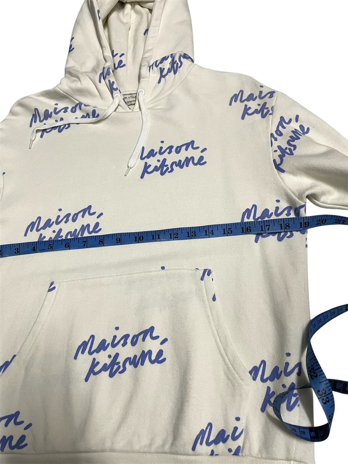 Maison Kitsune Maison Kitsune Hoodie Spellout Size US S / EU 44-46 / 1 - 5 Thumbnail