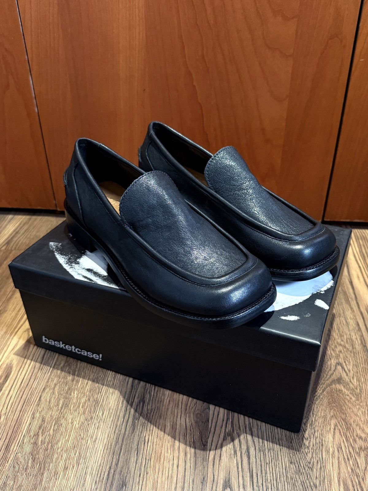 basketcase gallery Basketcase Gallery Squared Toe Loafers Size US 7 / EU 40 - 1 Thumbnail