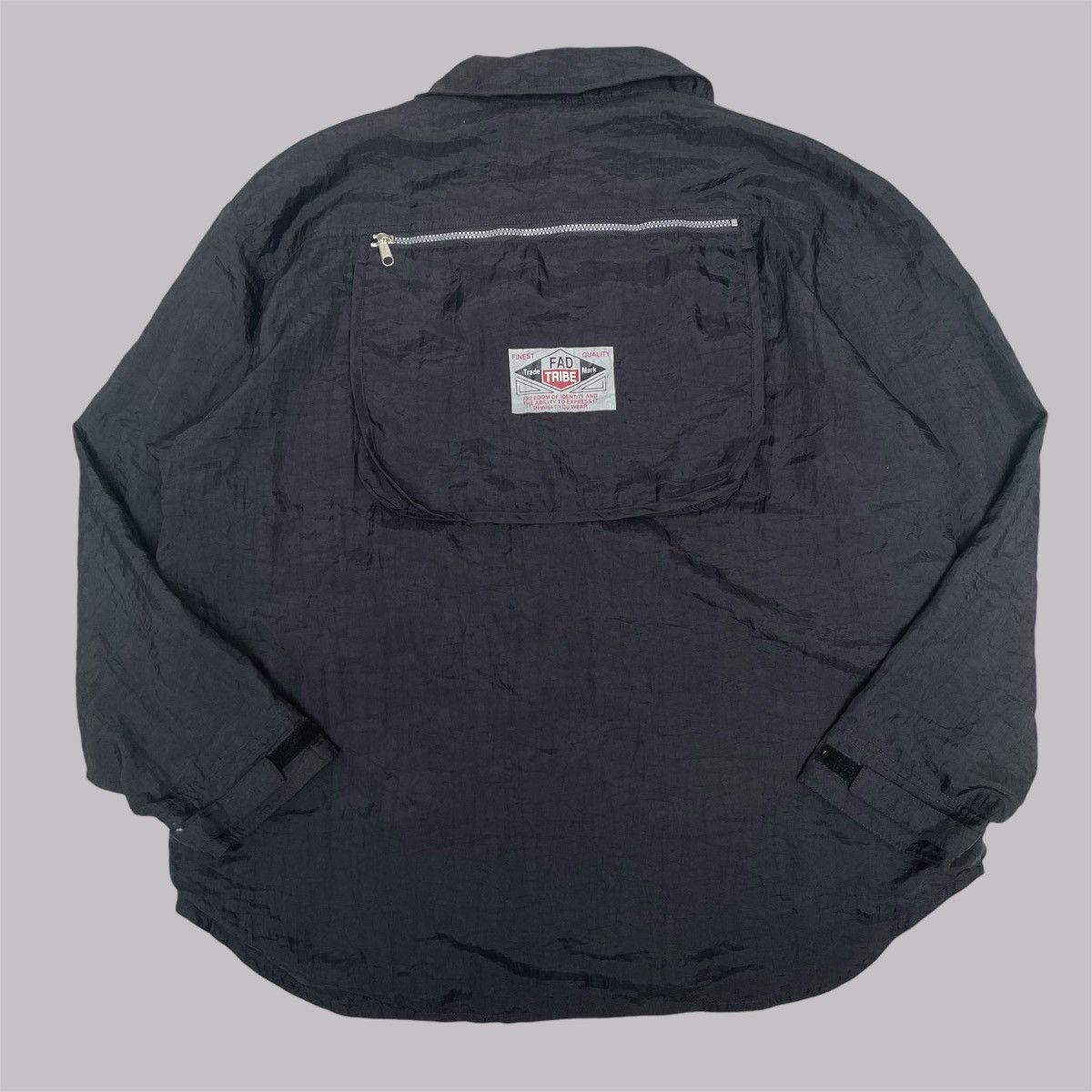 Japanese Brand FAD TRIBE Windbreaker Shoulder Bag Jacket Size US L / EU 52-54 / 3 - 10 Thumbnail