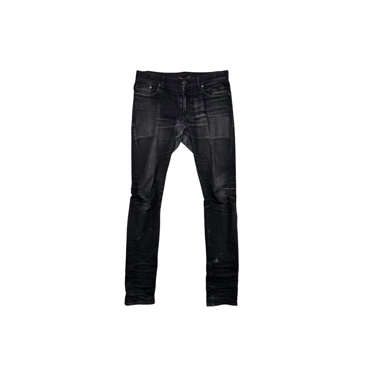 Saint Laurent Paris SAINT LAURENT PARIS SS14 BLACK D02 DENIM Size US 30 / EU 46 - 1 Thumbnail