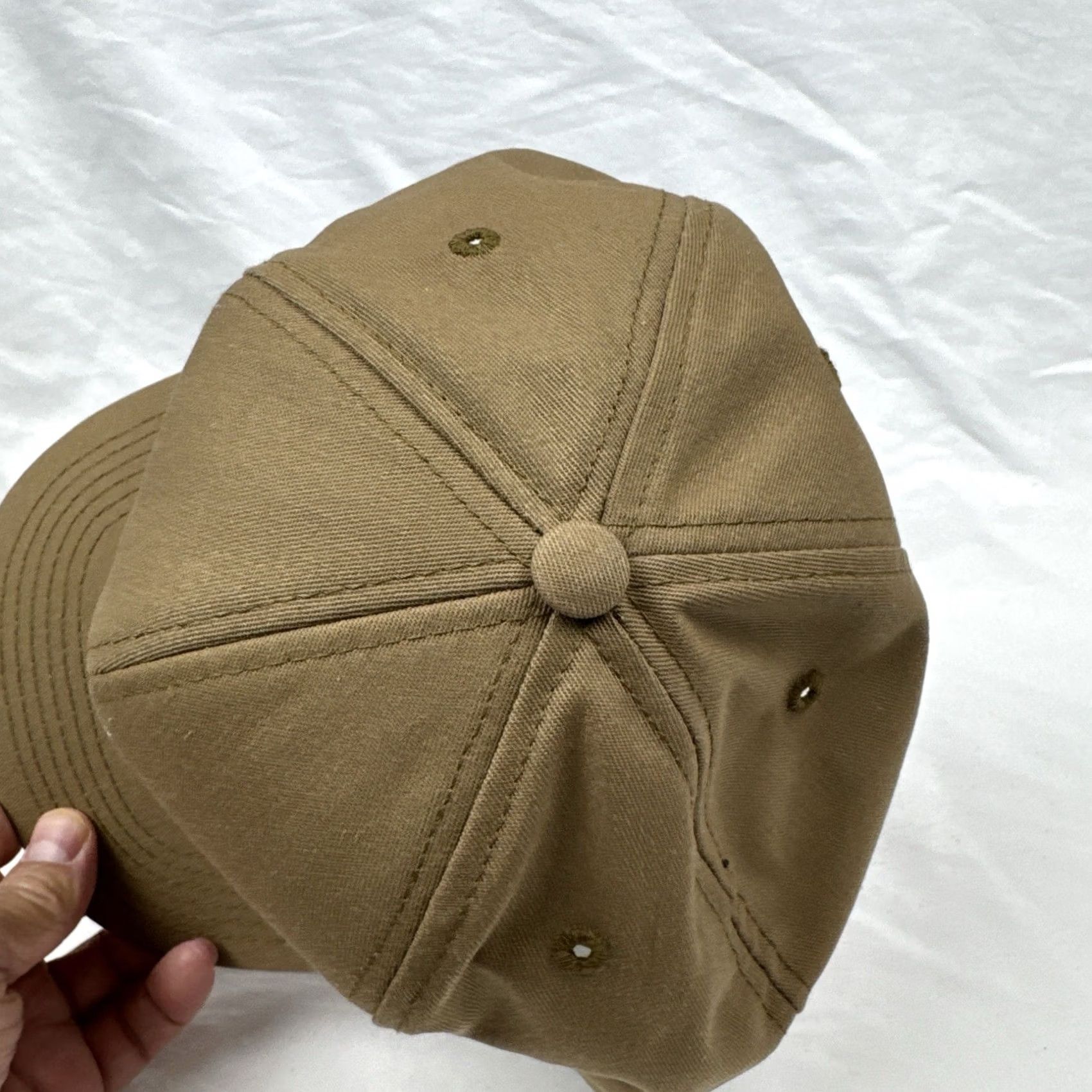 Vintage Henry Baseball Cap Hat Beige Tan Adjustable Strapback USA HenrY Repeating Arms Co Made In USA Hat Cap Tan Beige Adjustable Strap Size ONE SIZE - 6 Thumbnail