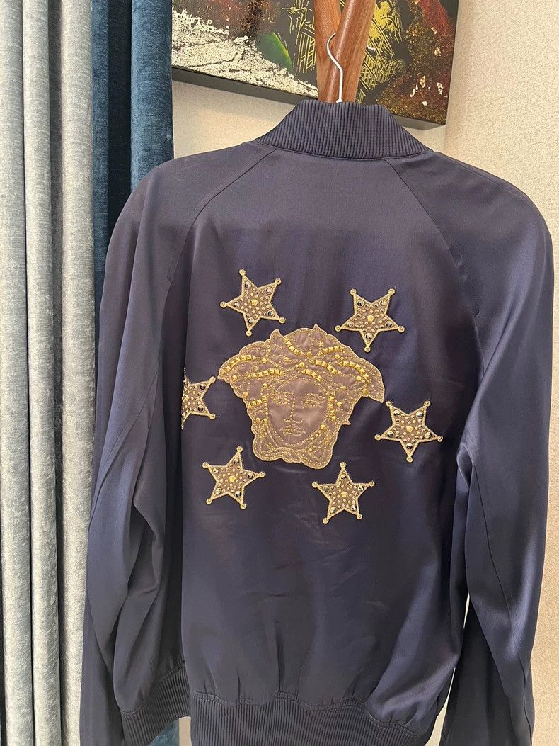 Versace Versace Embroidered jacket coat Size US M / EU 48-50 / 2 - 1 Thumbnail