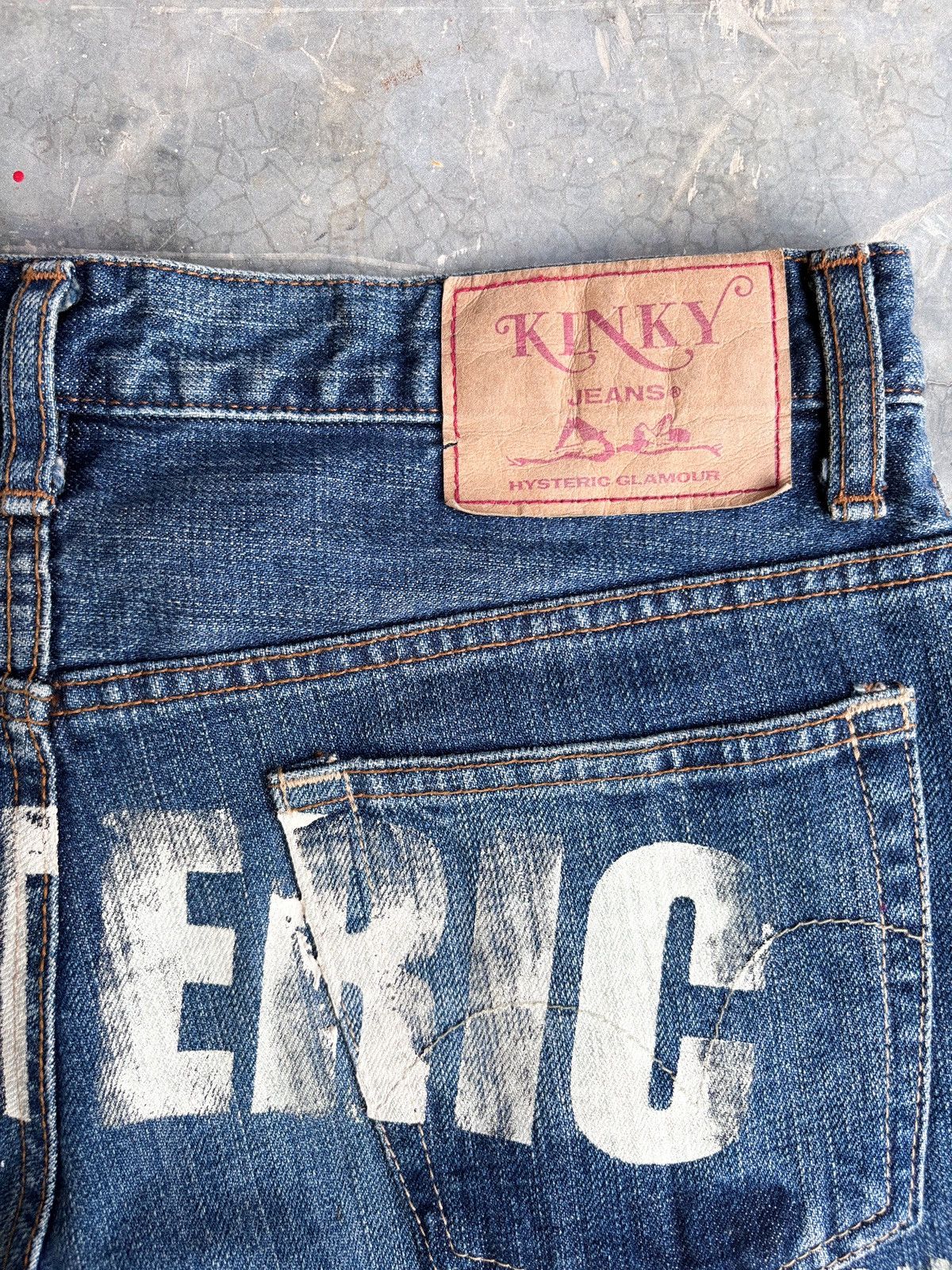 Hysteric Glamour Hysteric Glamour Debbie Suzie Joan Flare Denim Size US 31 - 6 Thumbnail