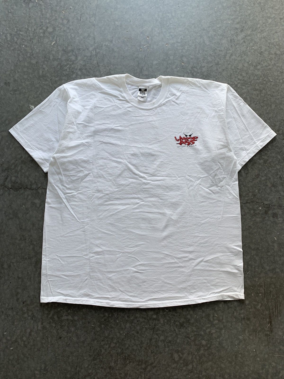 Vintage Vintage 90s Whoop Ass Sportswear Graphic Tee Size US XXL / EU 58 / 5 - 6 Thumbnail